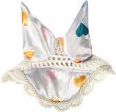 HKM Hobby Horse oornetje wit met hartjes