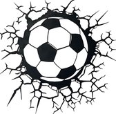 Décoration murale Voetbal - bois football - décoration murale