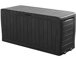 Lexium Opbergbox Tuinkussenbox Waterdicht - Tuinkussenbox Waterdicht - Kussenbox Voor Buiten - Opbergbox Met Deksel