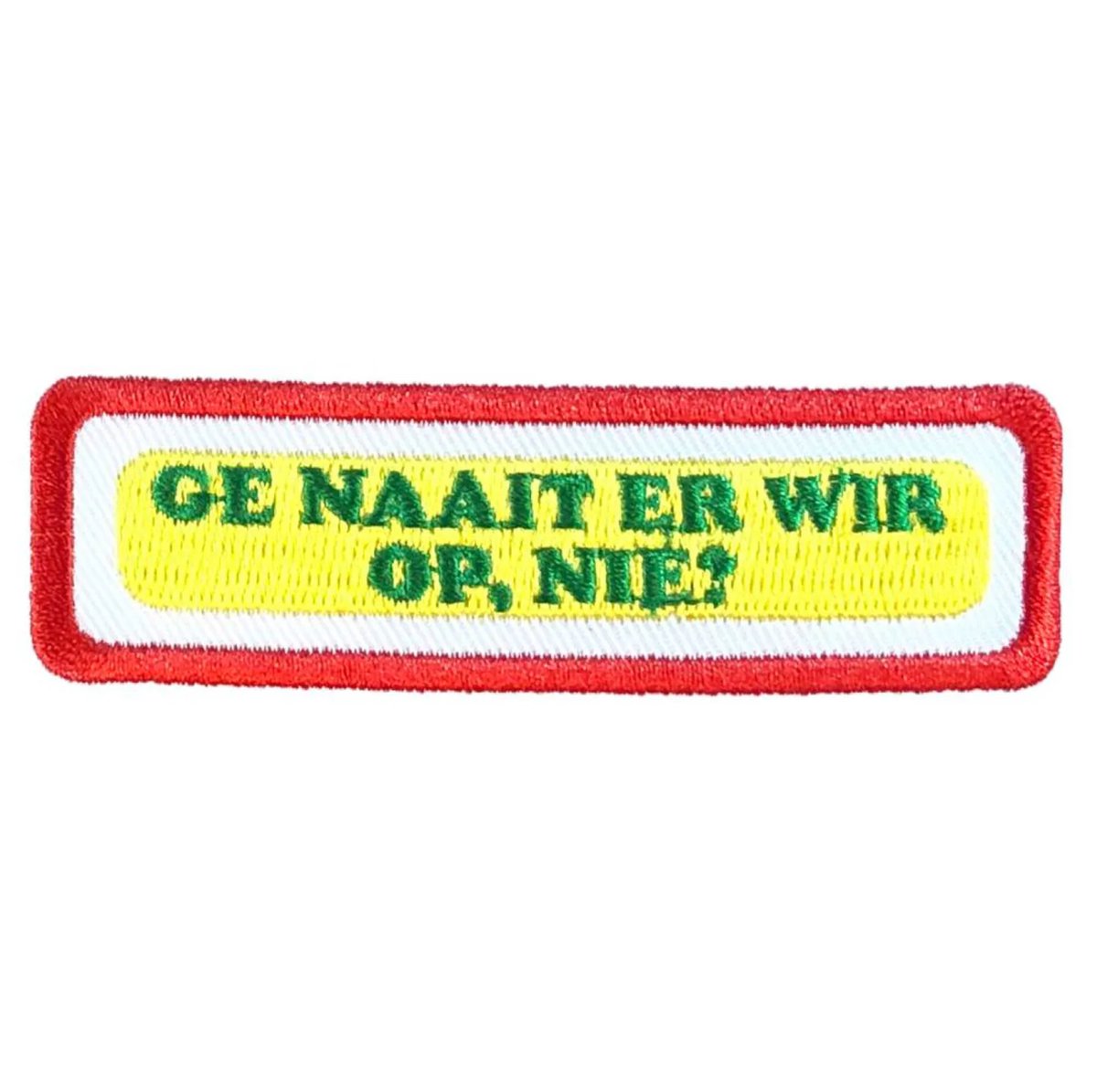Oeteldonk embleem - Oeteldonkse uitspraken - Ge naait er op