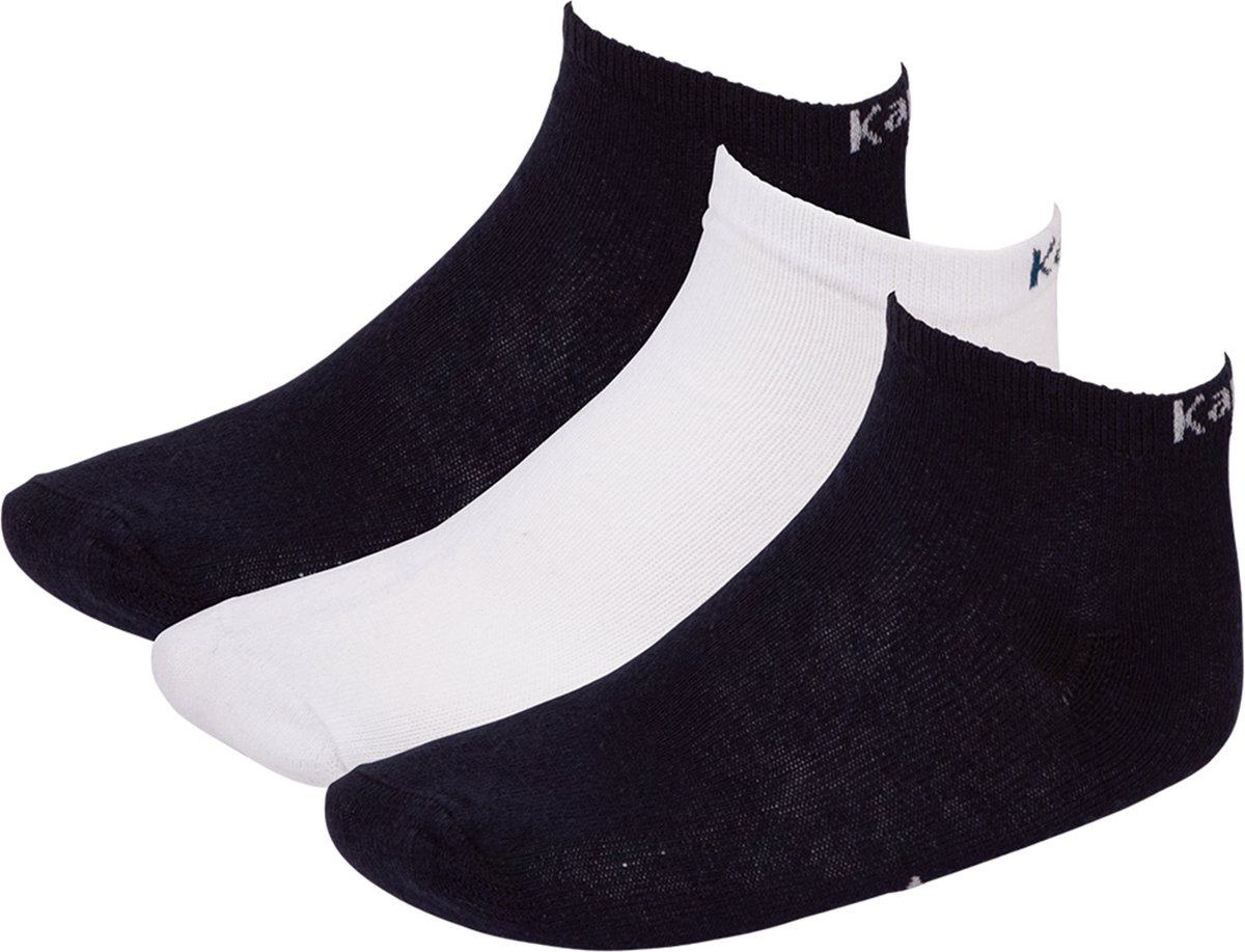 3 paar Kappa sneaker sokken . 35 46 unisex korte sokken Blauw