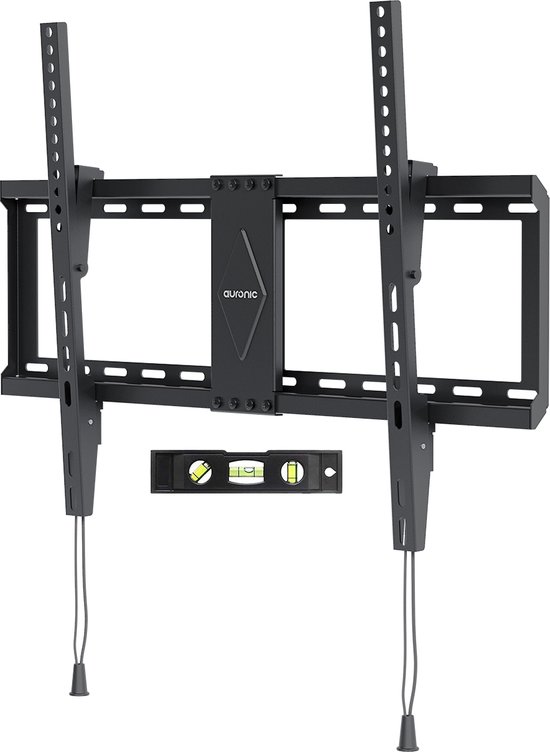 Auronic TV Beugel - 37 t/m 82 inch - TV Muurbeugel - Kantelbaar - VESA 600mm x 400mm - Tot 60 kg - Voor o.a. 43", 55" & 65" - Zwart