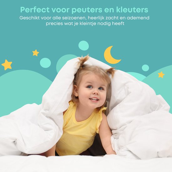 Zavelo - Hummel - Peuter Dekbed - 4-Seizoenen Dekbed 120x150 cm - Optimale warmte en comfort - Geschikt voor elk seizoen - Zacht als Dons van Zavelo — afbeelding 3