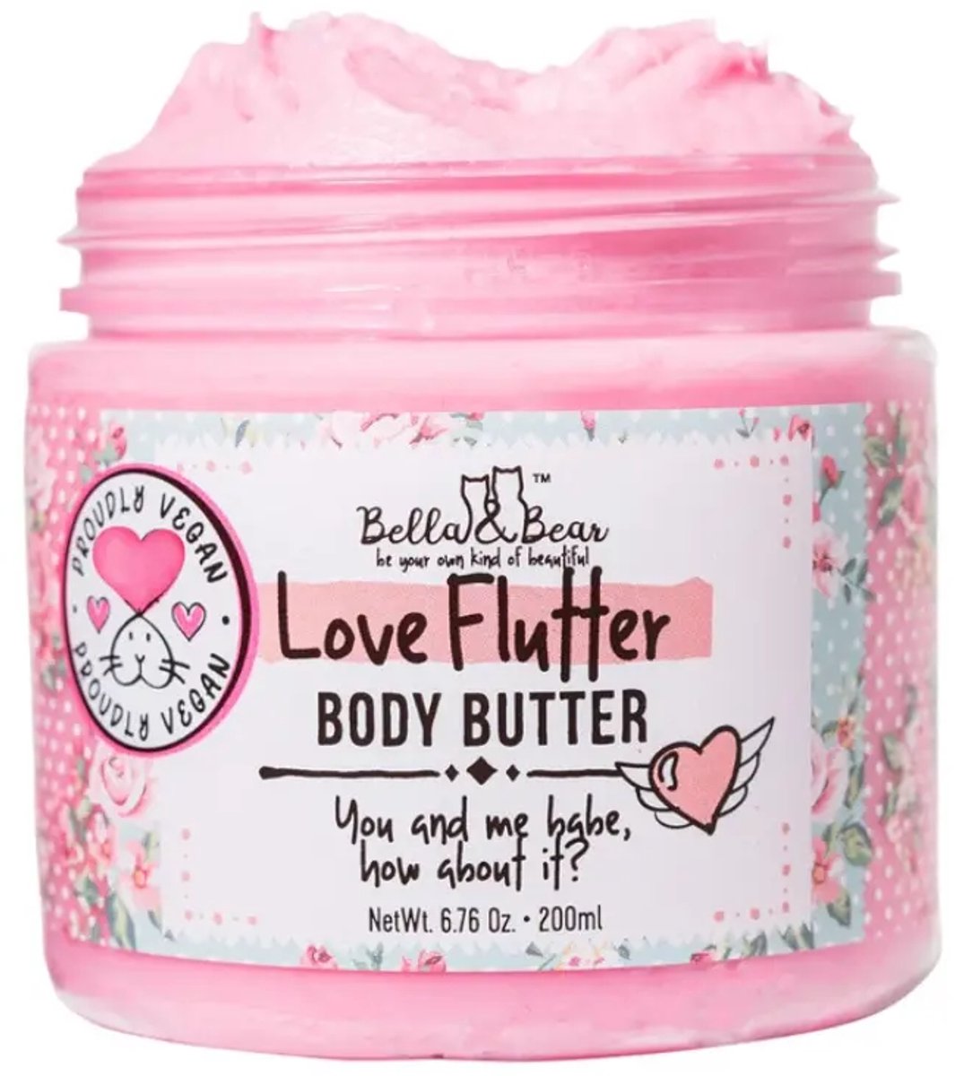 Bella & Bear | Love Flutter Body Butter - 200ml - Vegan