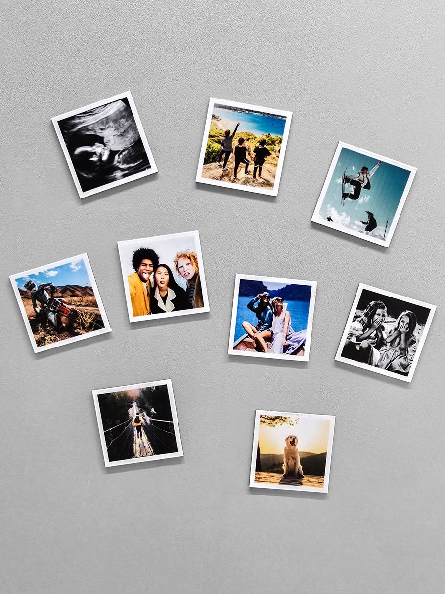 Gepersonaliseerde Fotomagneten 9 stuks – Maak Jouw Mooiste Herinneringen Zichtbaar in Stijl!