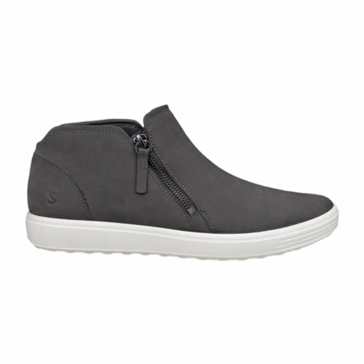 ECCO Sneaker Women Soft 7 High Top Zip Magnet