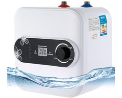 ApexArte® Boiler - Doorstroomverwarmer - Keukenboiler - Doorstroomboiler - Met Display - Wit