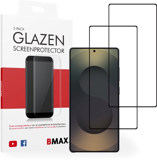 Lot de 2 films de Protecteurs d'écran BMAX pour Samsung Galaxy S25 Ultra - En verre trempé - Protections d'écran Samsung - Accessoires téléphone - Téléphonie et accessoires - Verre de protection - Protections d'écran en Verres