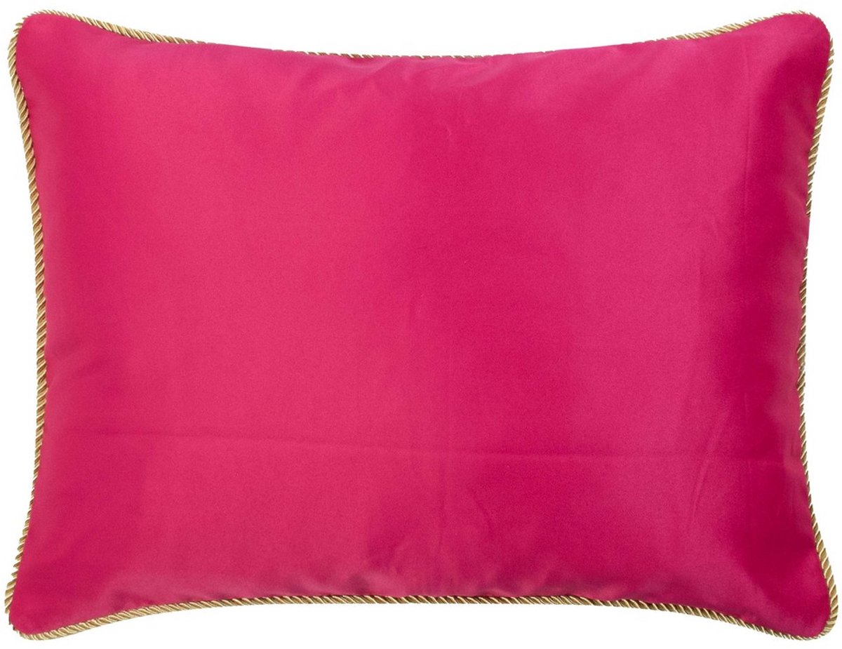 Mars & More kussen satijn fuchsia 35x45cm Roze