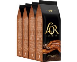 L'OR Espresso Origins Colombia Koffiebonen - Intensiteit 8/12 - 4 x 500 gram