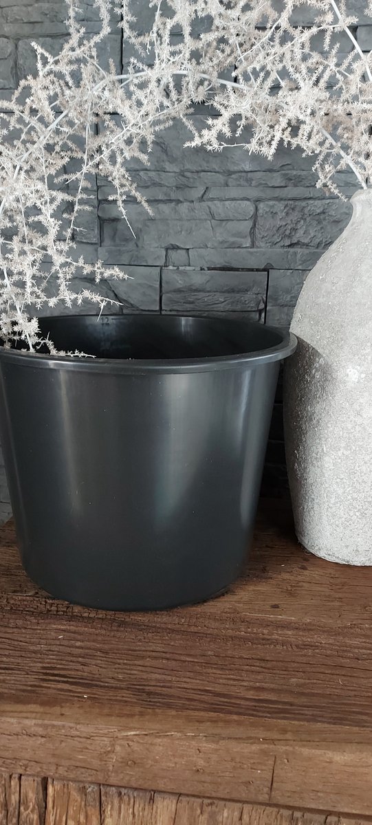 Zwarte emmer, Bouw emmer, Emmer , 12 liter emmer