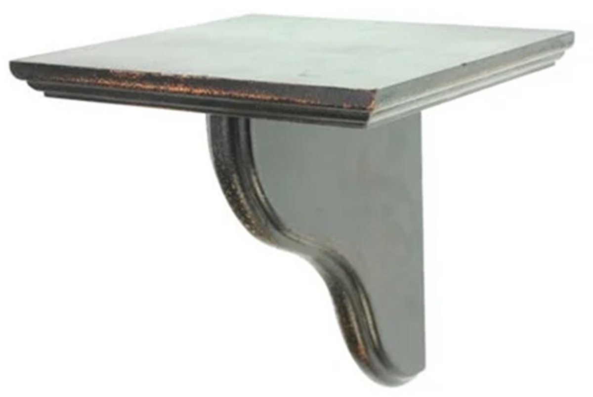Console hout zwart 20x19x20cm
