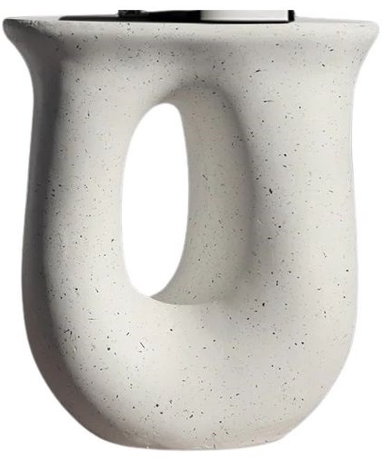 Bijzettafel, SAIJI bijzettafel, naast tafel woonkamer, steviger U-vormige poten, tv-lade, verstelbare hoogte en hoek, met tabletsleuf, bekerhouder, 55 x 39 cm