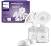 Philips Avent Extra Kolfset - Dubbele Elektrische Borstkolf - Losse Set - Comfortabele Siliconen Kussens - SCF335/12