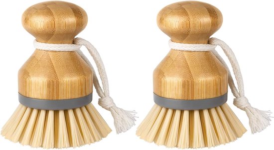Lodge Scrub Brush Schoonmaakborstel 25,4 cm voor Gietijzer