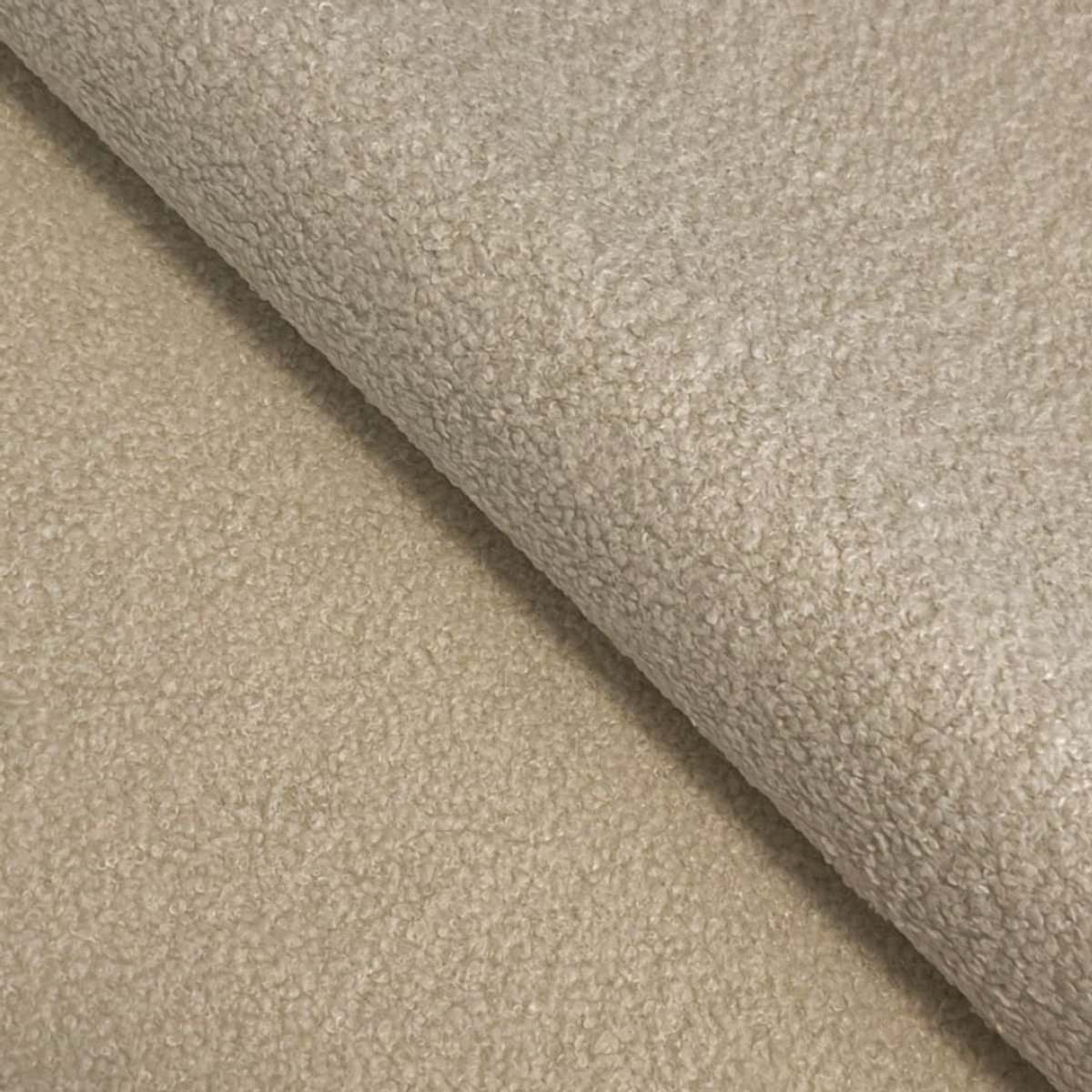 Bed sorano- 180X200- boxspring bed met opbergruimte- zonder matras- beige taupe teddy bouclé stof thumbnail 5