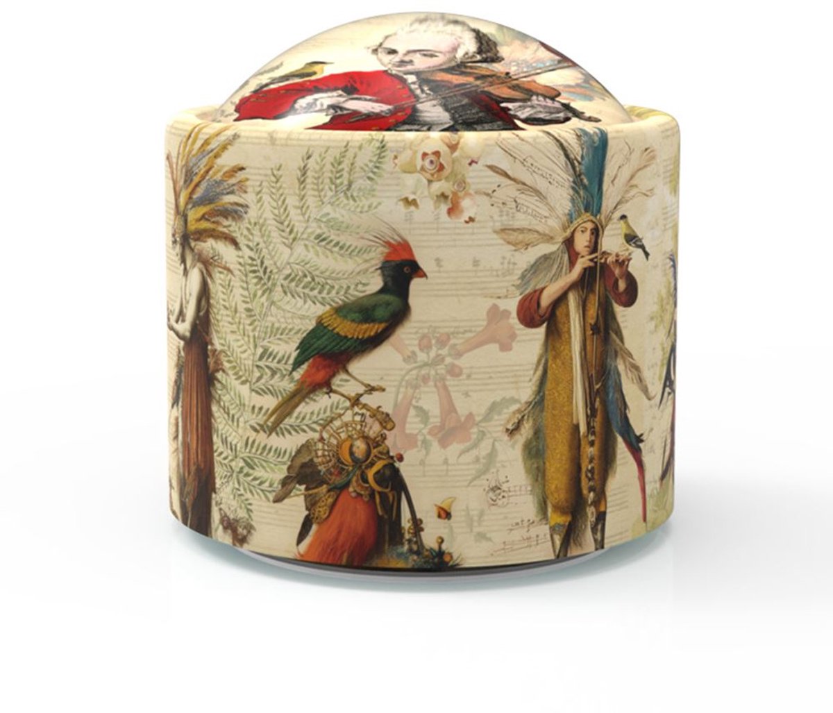 Belle Lurette muziekdoosje Brillymoz3 Die Zauberflöte Papageno.