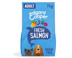 Edgard & Cooper Yummy Norwegian Salmon Adult Zalm&Rode Biet&Appel - Hondenvoer - 7 kg