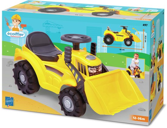 Ecoiffier Maxi Looptractor met Voorlader van ECOIFFIER — afbeelding 5