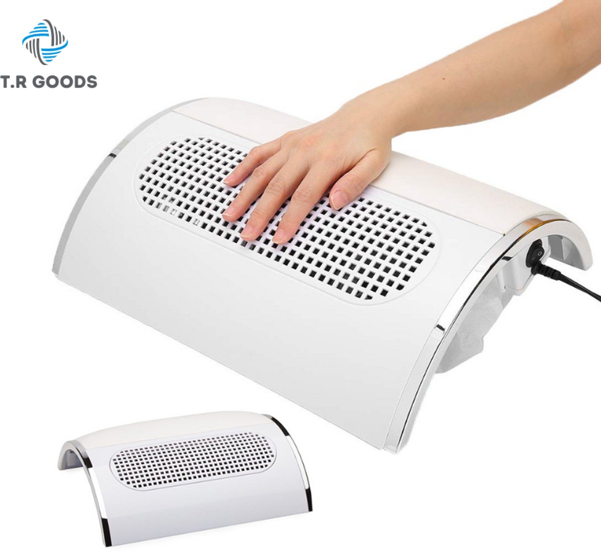 T.R Goods. Nail Dust Collector - Stofafzuiger met 3 Fans en 2 Filterzakken - Nagelstof Afzuiger