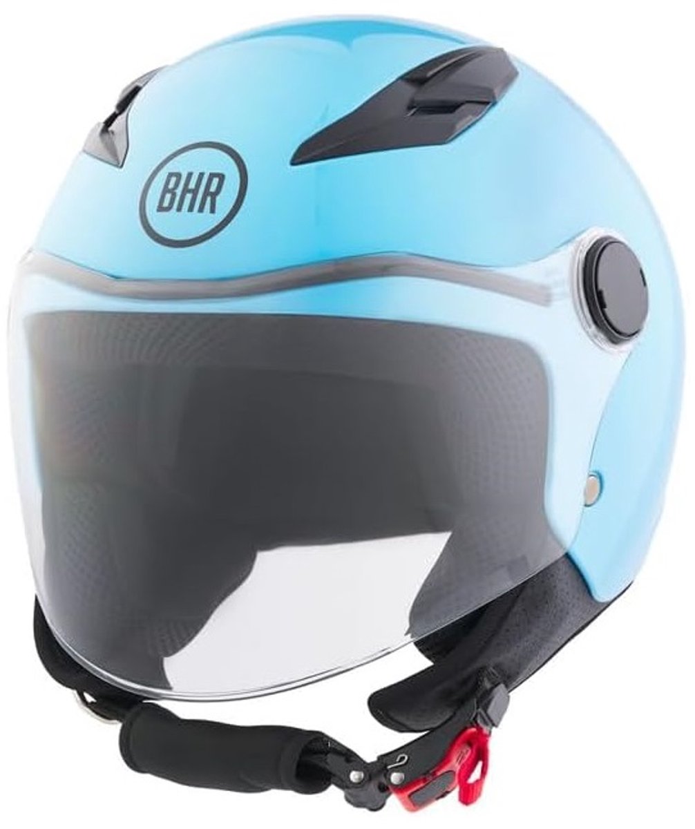 BHR 838 Kids – Kinderhelm Scooter – Veiligheid voor uw Kind – Scooterhelm voor Kinderen – Kinderhelm Motor - Blauw – Maat S