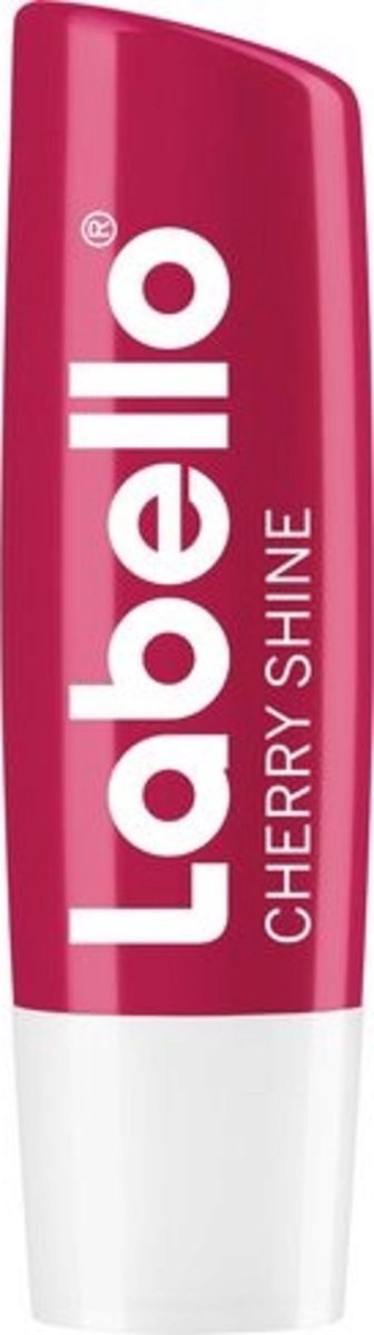 Goedkoopste Labello - Cherry Shine - 24H Verzorging - Lippenbalsem - Lippen - Natuurlijke Olien - 1 Stuk