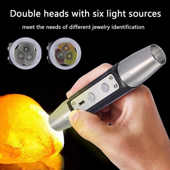Nitecore GEM8 zaklamp voor identificatie van edelstenen | Voordelig kopen bij