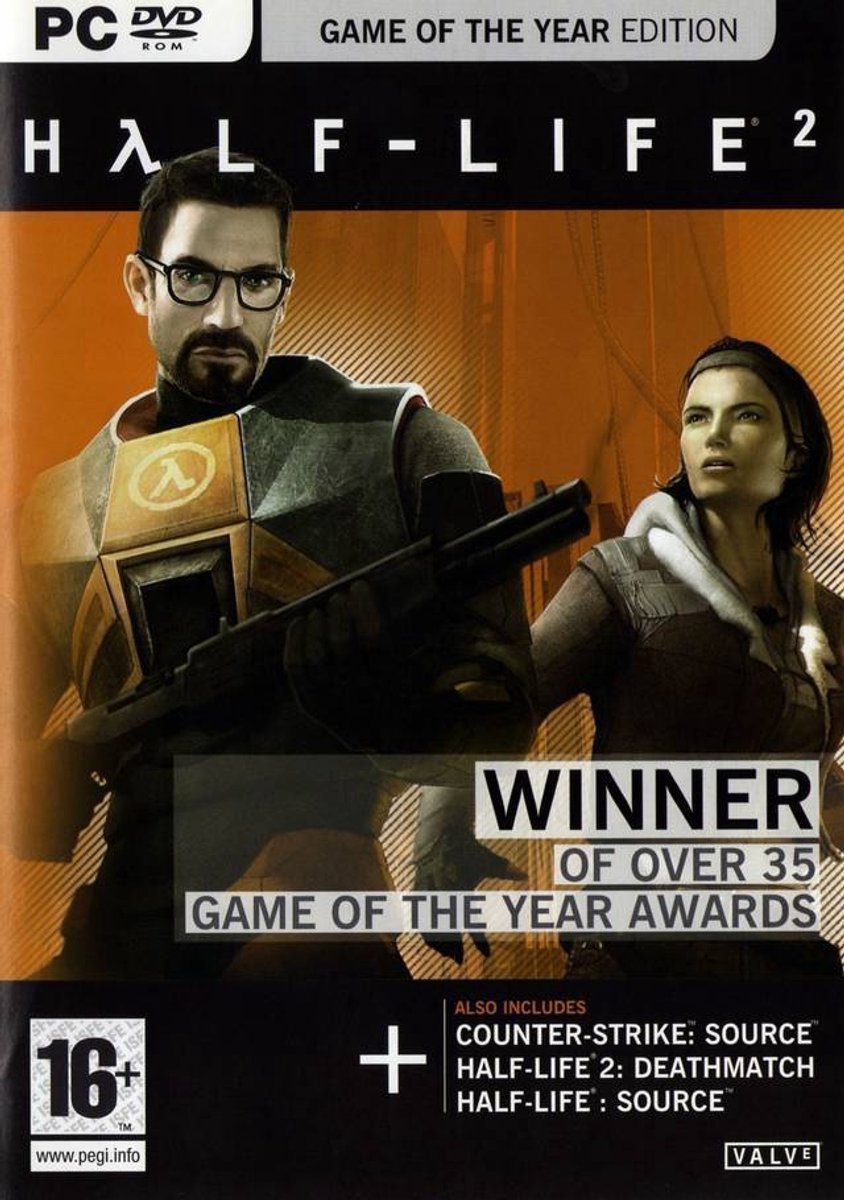 Half Life 2, Game Of The Year + Counter Strike (dvd-Rom) (import)