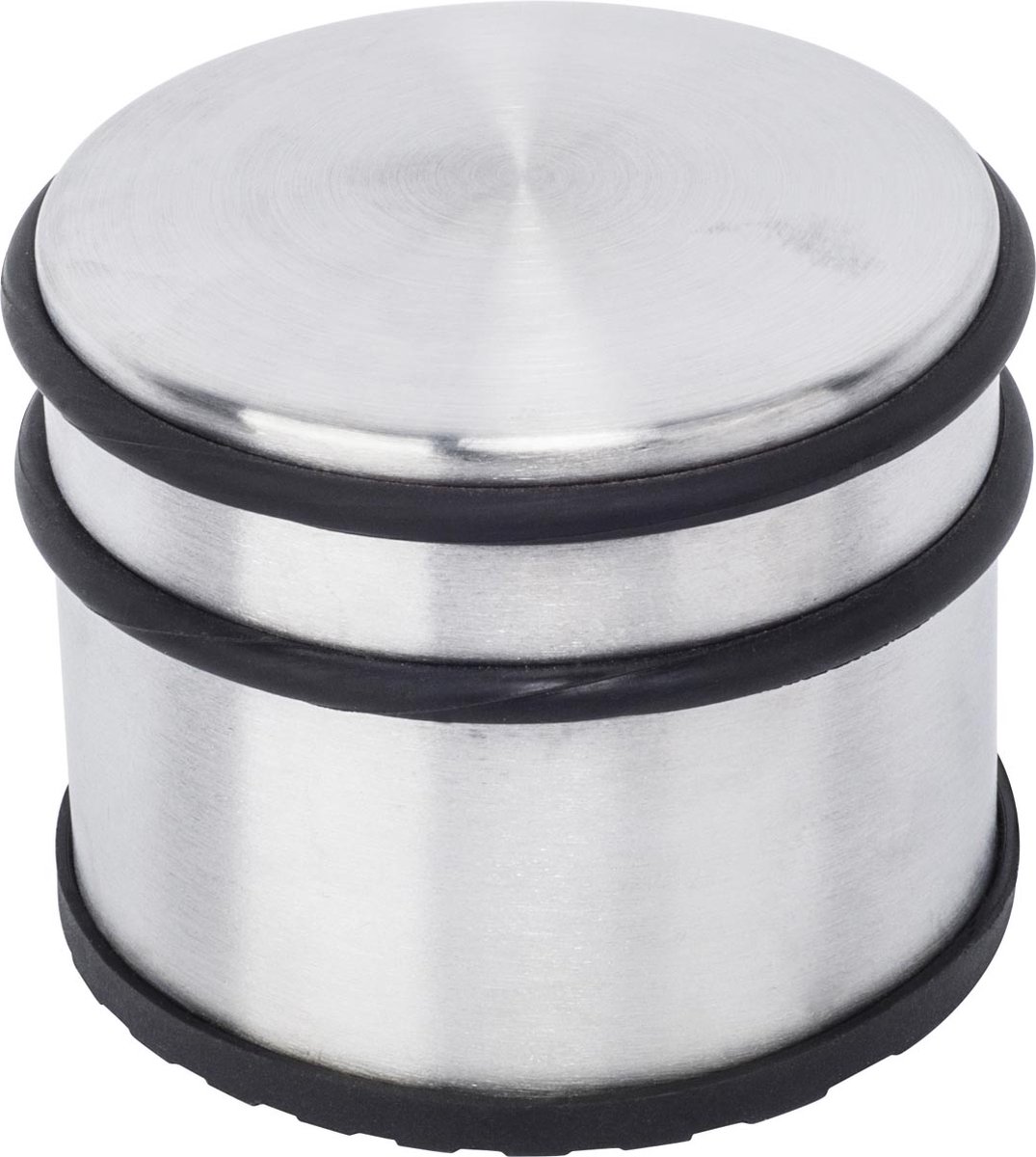 Deurstop, uit roestvrij staal, ft 9 x 7,5 cm, 1 kg 12 stuks
