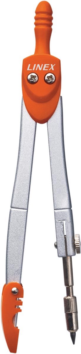 Linex schoolpasser 950 | 3 -delig | in een ophangdoosje | in geassorteerde kleuren