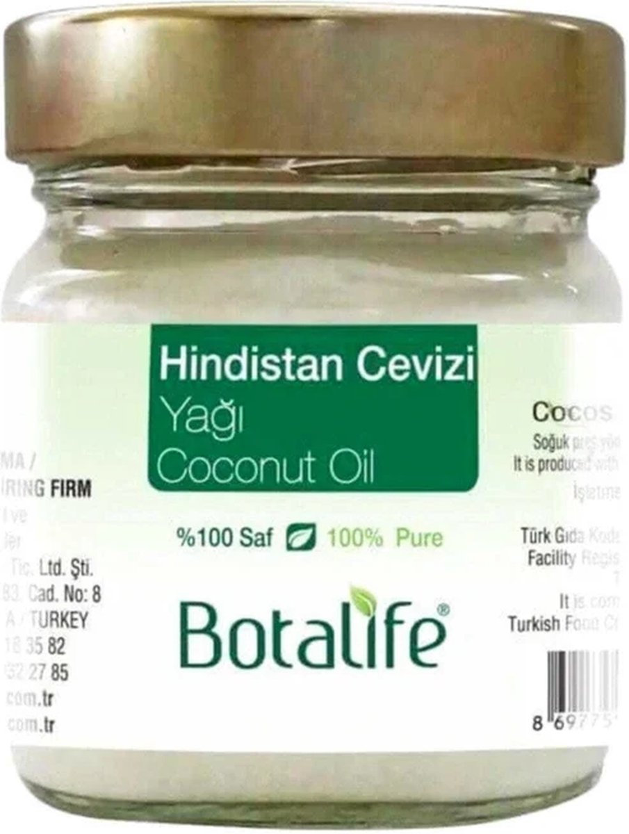 Botalife - Kokosolie - Koudgepreste olie - 100% Puur & Natuurlijk - Coconut Oil