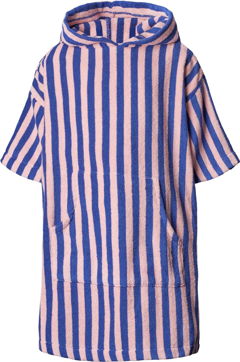 Bongusta Naram Adult Poncho Dazzling blue & roze (blauw & roze) maat S/M