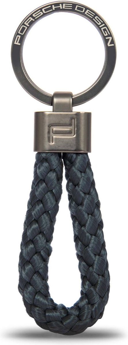 PORSCHE DESIGN Sleutelhanger Keyring Rope Dark Blue Donkerblauw