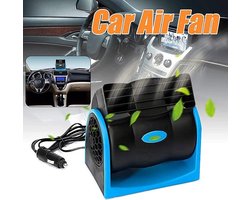 12 V auto-ventilator elektrisch krachtig met sigarettenaansteker-stekker - Praktisch en Verkoelend