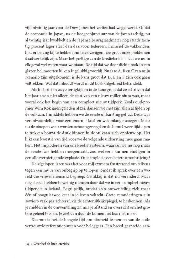 Overleef de kredietcrisis