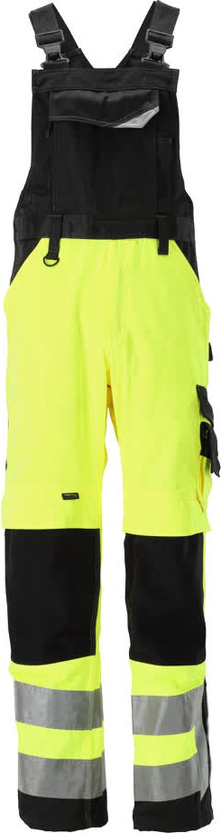 Mascot Safe Supreme Amerikaanse overall met kniezakken 15569-860 - Hi-Vis geel/zwart - C58 - 82