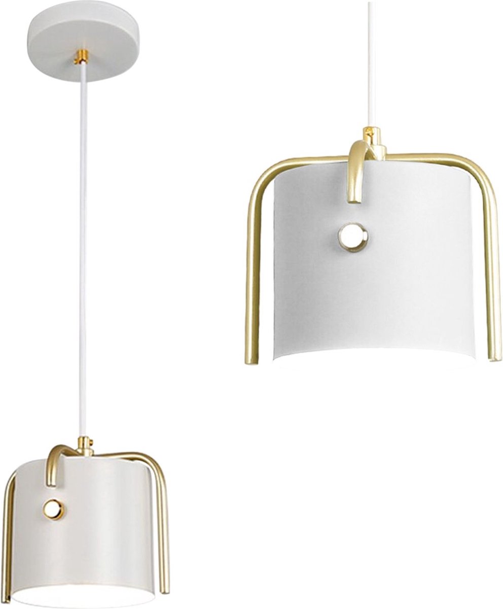 Toolight App935-1Cp Elegant Hanglamp Wit 13X13X14Cm