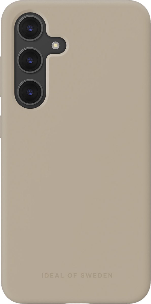 iDeal of Sweden Silicone Case geschikt voor Samsung Galaxy S25 - Beige