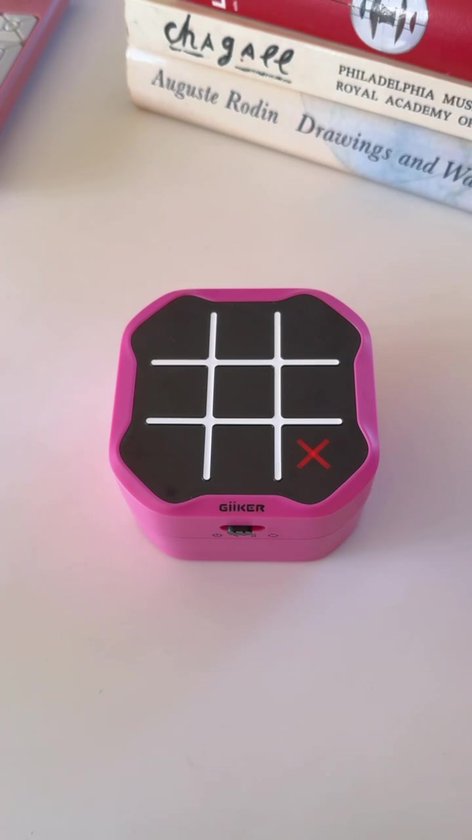 Jeu Électronique Tic Tac Toe Portable – Console Puzzle Voyage Pour Enfants Et Adultes, 9 Niveaux