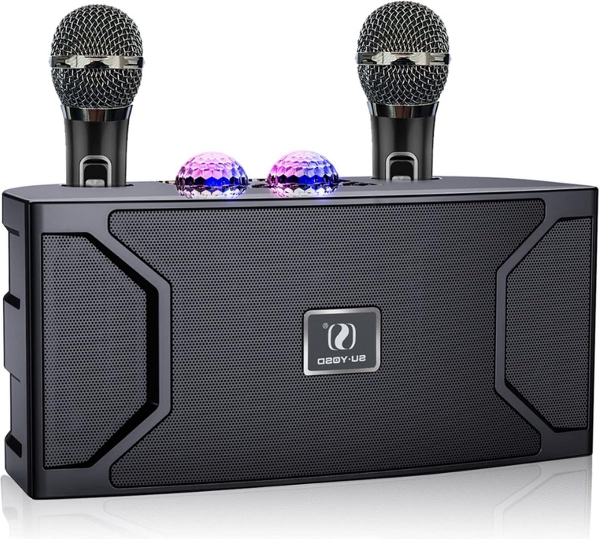 Draagbare Karaokemachine Voor Volwassenen Kinderen Oplaadbare Bluetooth Karaoke Set Professional Met 2 Draadloze Microfoon PA Luidsprekersysteem Voor Kerstfeest Verjaardag Geweldige Cadeaus