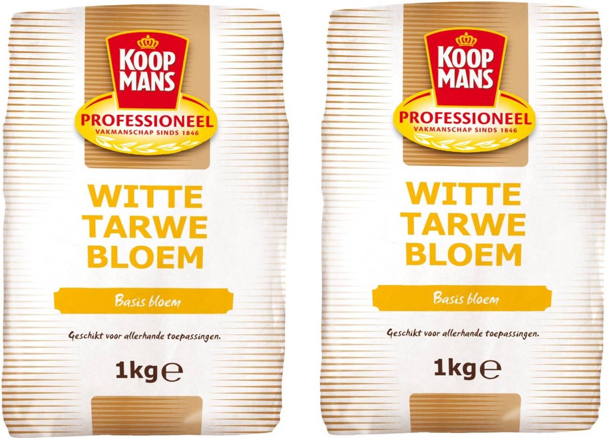 Koopmans Tarwebloem wit Zak 1 kilo