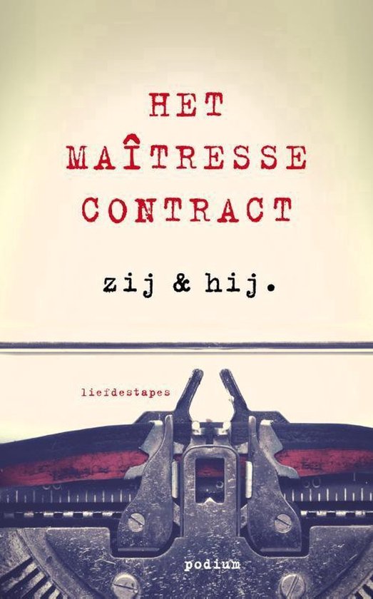 Het maitressecontract