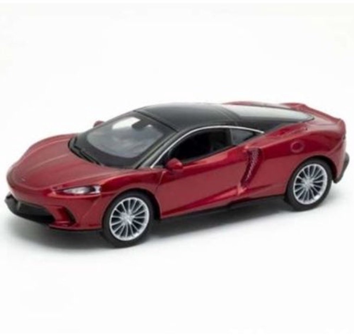 McLaren GT (Rood) (10 cm) 1/34 Welly - Speelgoed auto voor kinderen jongens meisjes - Modelauto Schaalmodel Miniatuurauto - Speel auto cadeau kind
