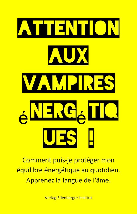 Attention aux vampires énergétiques ! - cover