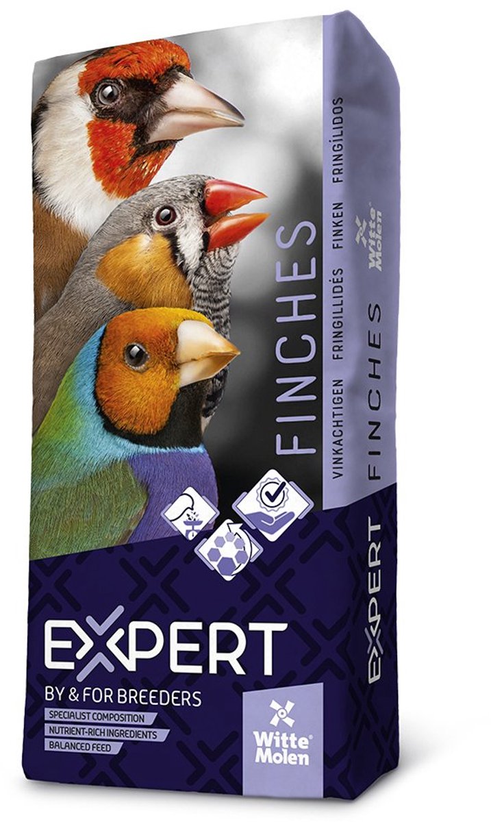 Witte Molen EXPERT Base Zebravinken ii Kweker 20KG