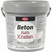 Kneedbeton - Grijs Beton - DIY Beton Voor Creatieve Projecten - Hobby Beton Voor Handwerk - Decoratief Kneedbaar Beton - Gewicht 1500gr - 1 Stuk
