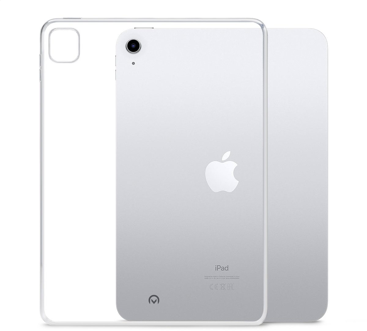 Mobilize Tablethoes geschikt voor Apple iPad 11 (2025) Hoes Flexibel TPU | Mobilize Gelly Backcover | Doorzichtig Telefoonhoesje iPad 11 (2025) | iPad 11 (2025) Case | Back Cover - Transparant