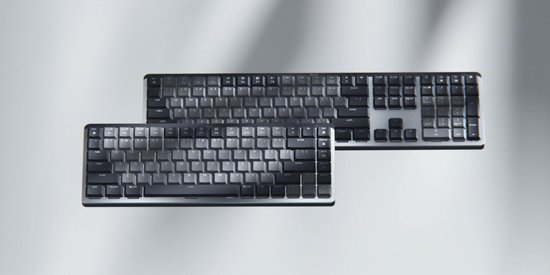 Logitech MX Mechanical - Draadloos mechanisch toetsenbord - Tactile - QWERTY ISO - Grijs