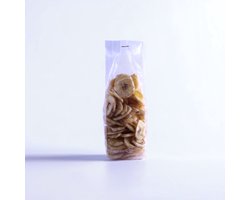 Product afbeelding van Yonico - Blokbodemzakjes Plastic Transparant - 60+50x200mm - 100% Polypropyleen - Recyclebaar - Uitdeelzakjes - Rechthoekige Blokbodem Zak - Voedsel Verpakking - 100 Stuks