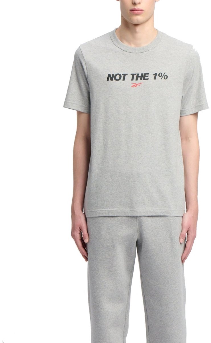 REEBOK GS BASKETBALL NOT 1% TEE Grijs M EU